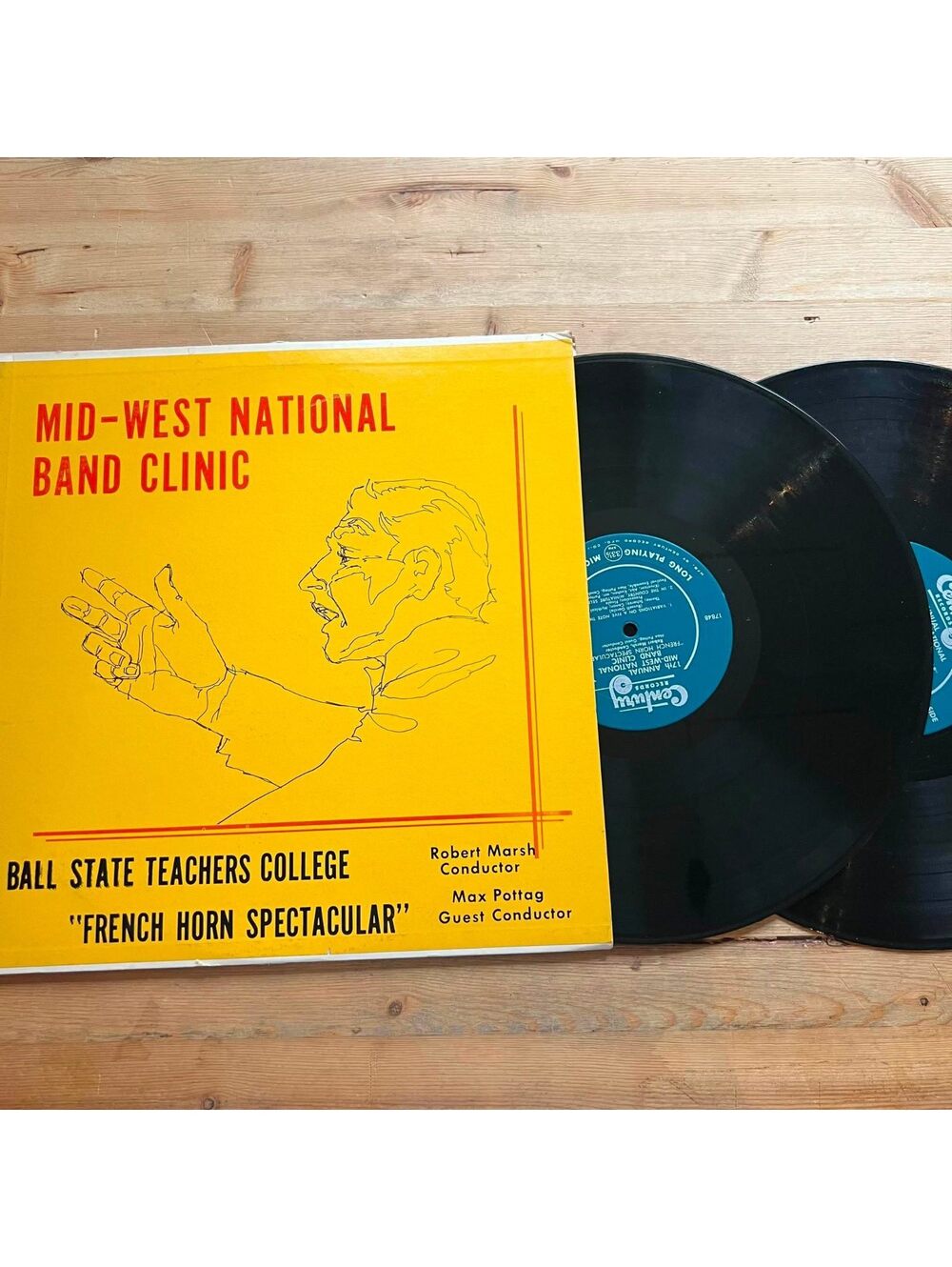 Various - Mid-West National Band Clinic 33rpm VG+ VR20